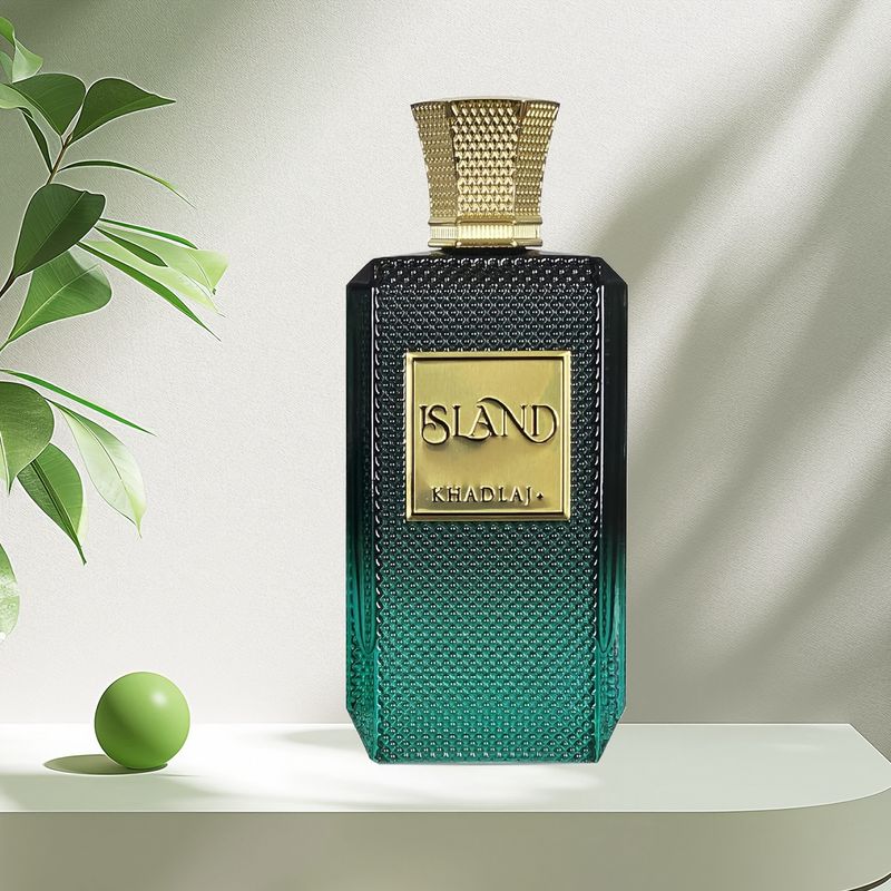 Perfume de diseño Khadl Island - Spray corporal unisex de 100 ml/3,4 oz | Aroma a coco y cítricos, alcohol_voghion.com