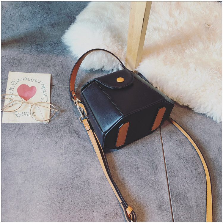 Borsa da donna nuova moda, borsa a secchiello semplice e versatile, borsa da donna monospalla e a tracolla per minoranze_voghion.com