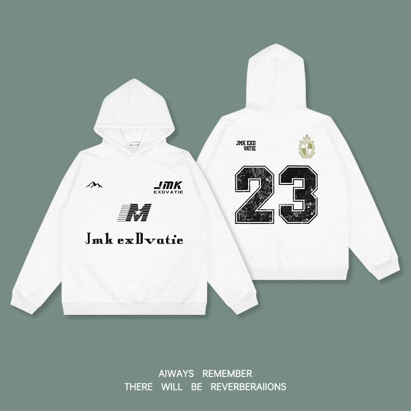 Maglia da uomo con numero 2024 stampato, felpa con cappuccio hip hop ampia e stile street per autunno e inverno, per uomo e donna_voghion.com