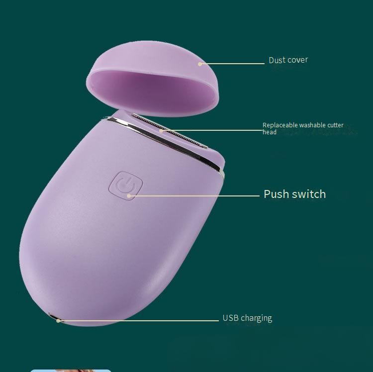 Epilierer, neuer Damenrasierer, Haarentferner, Ganzkörper-Achselhöhle, privater Teil, Haarentfernung, Rasieren, USB-Aufladung_voghion.com