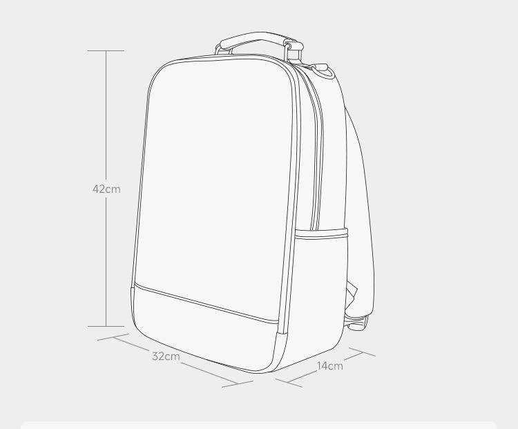 Zaino LED premium da uomo per viaggi di lavoro: leggero, impermeabile ed elegante con design riflettente per la sicurezza notturna_voghion.com