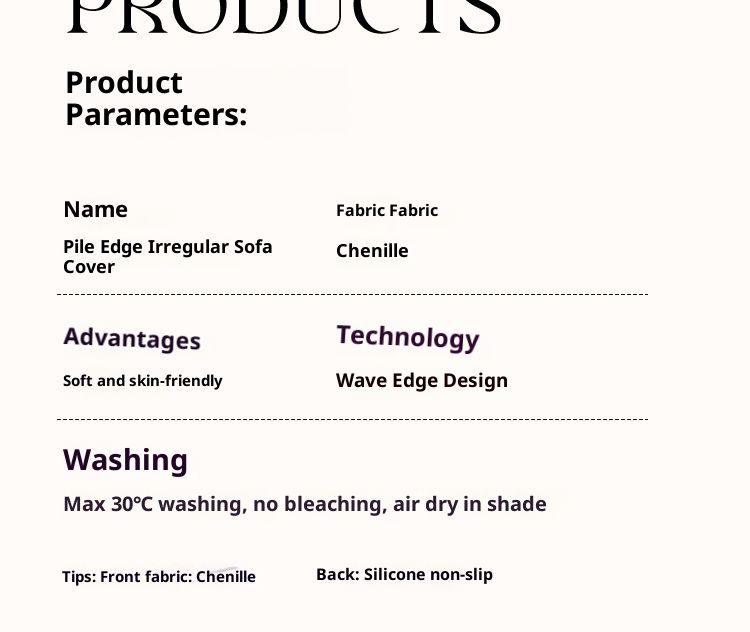 Chevron Chenille Sofa Covers – Non-Slip Stretchable Sectional Couch Pads (Striped, All-Season, Multiple Sizes & Colors)_voghion.com