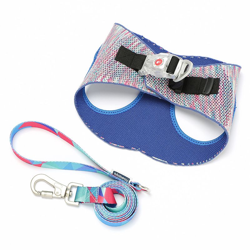 Nova coleira de poliéster para animais de estimação, treinamento para cães pequenos_voghion.com