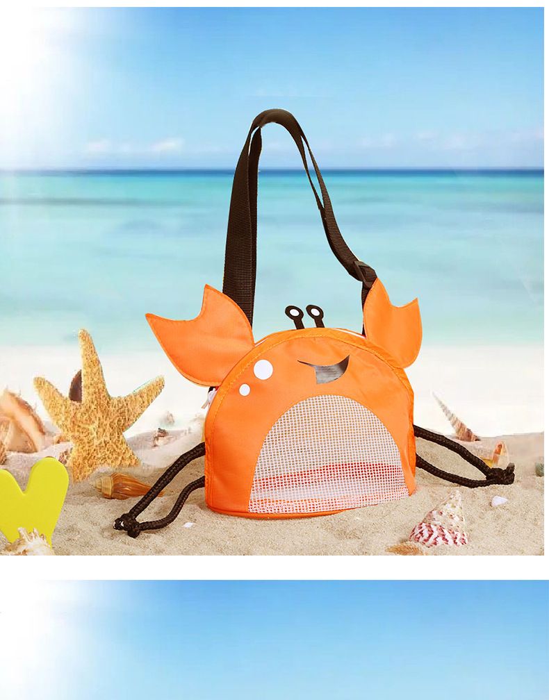 Beach Bag Shape Large Crab Kids Beach Bag Kids Shell Bag Shell Bag_voghion.com