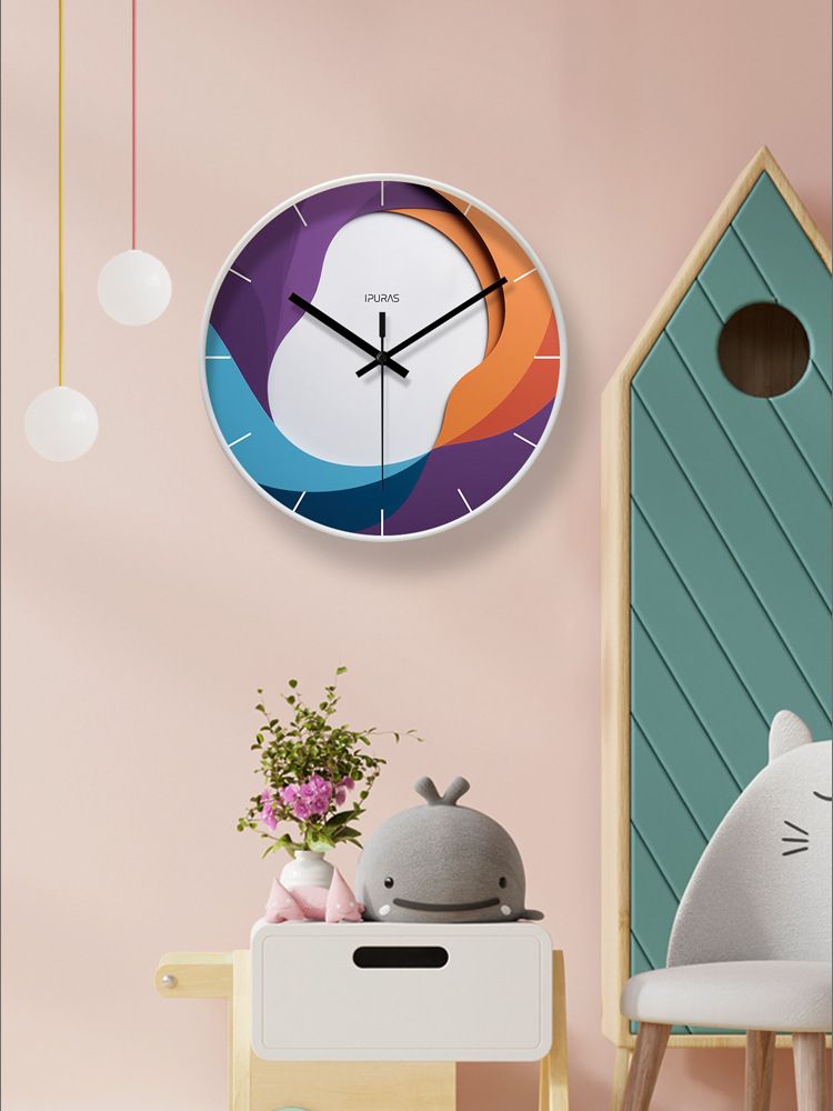 Yipula 7015 Nordic Light Luksusowy wystrój domu Salon Minimalistyczny wiszący zegar ścienny do restauracji Kreatywny_voghion.com
