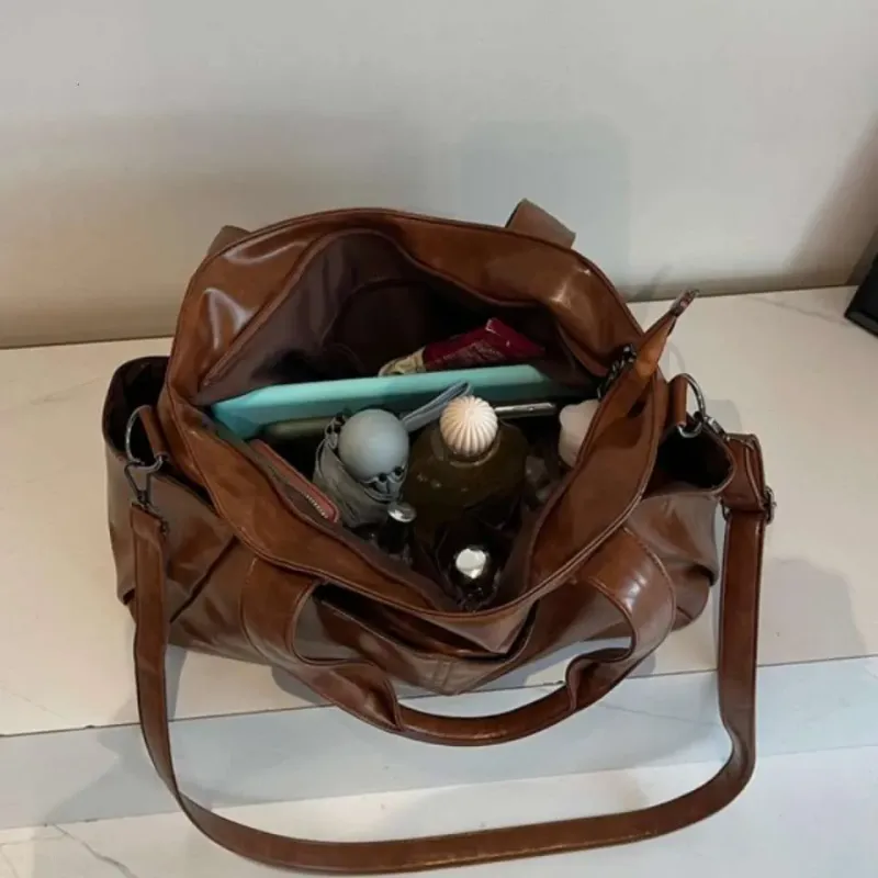 Borse a mano con due tasche anteriori, borse a tracolla in pelle PU di qualità firmata, per donne, borse casual da mamma_voghion.com