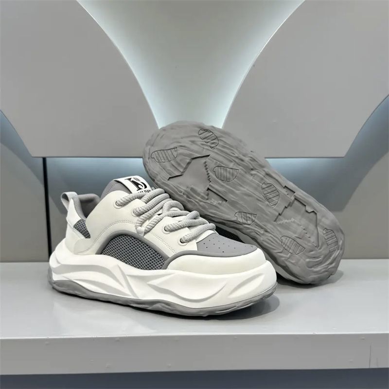 OSCO Herren Sommer Mesh Atmungsaktiv 2024 Neue Sport und Casual Stoßdämpfende Vielseitige Trendy Dad Schuhe für Männer_voghion.com