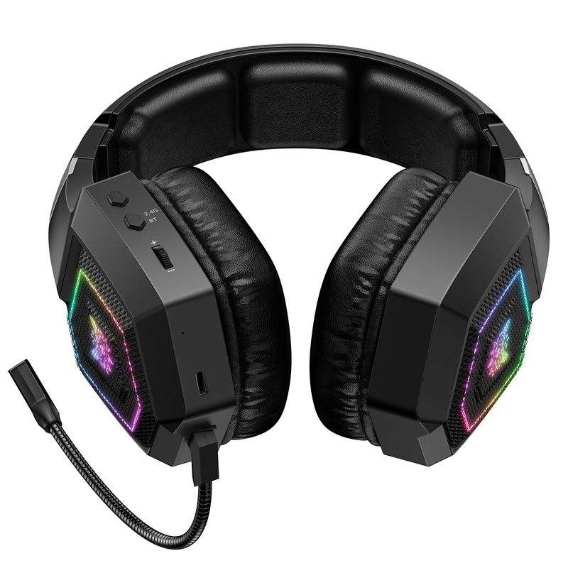 ONIKUMA GT806 2.4GHz Wireless Headset HiFi Sound Quality PcLaptop With Microphone Noise Anceling Gaming Headphone For_voghion.com