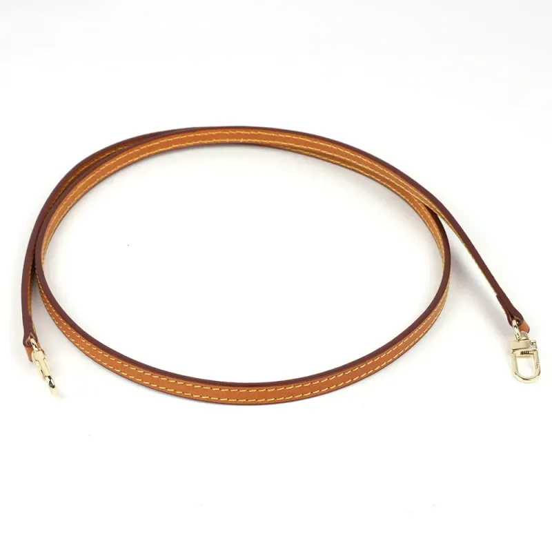 Tracolla di ricambio in vera pelle per borsa a tracolla Y, accessori per borse da donna, colore marrone chiaro, lunghezza cintura 112 cm 250121_voghion.com