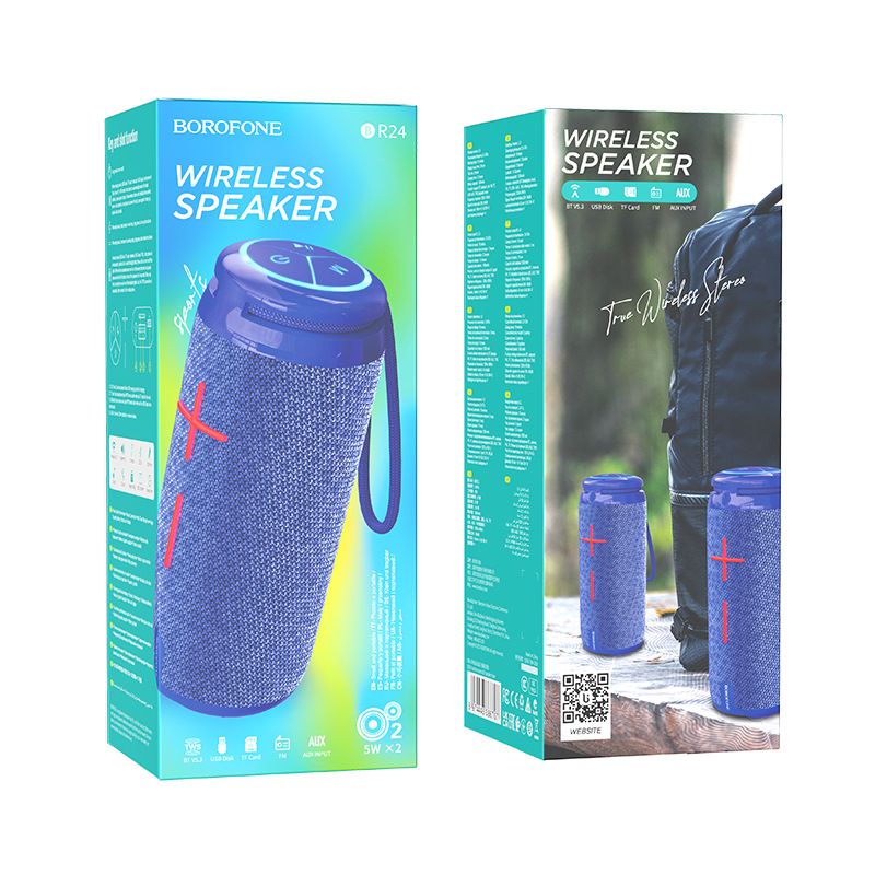 Muziekfestival BR24 Sport Bluetooth Draadloos draagbaar kaartinzetstuk Dubbele luidspreker Nieuw mini-audiosysteem_voghion.com