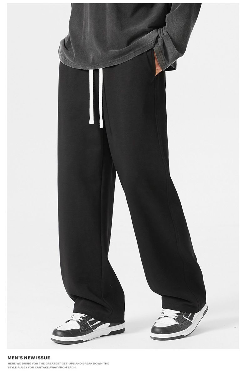 Men's Fleece-Lined Jogger Pants – Winter Thermal Relaxed Fit With Micro-Stretch (S-4XL, Grey/Black/Khaki)_voghion.com