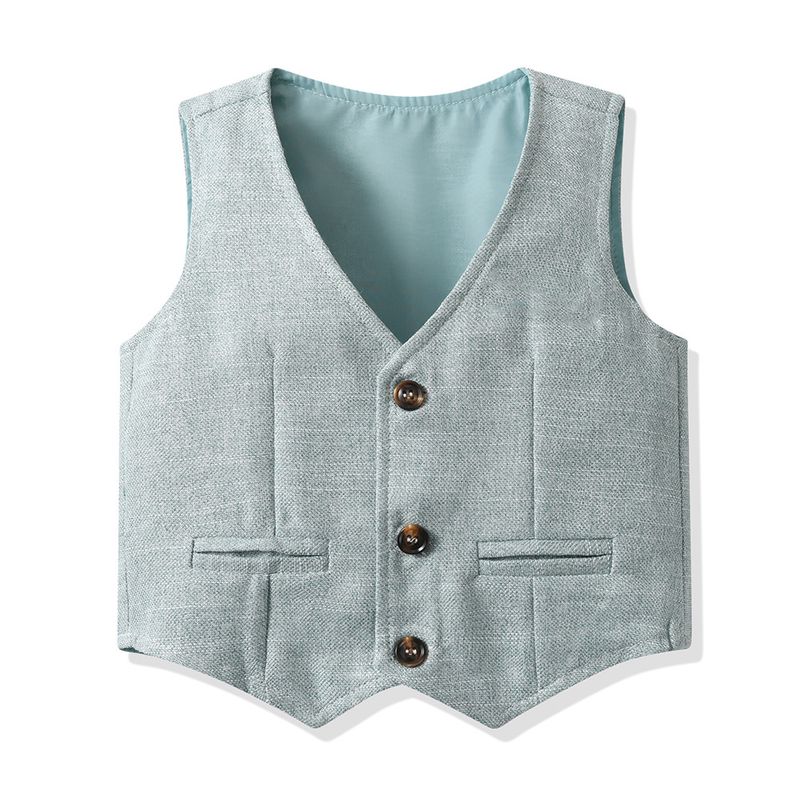 Abbigliamento per bambini Vestito per ragazzi Vestiti primaverili Bel gilet per bambina Vestito in tre pezzi Vestito per bambini di sei anni Vestito per bambini_voghion.com