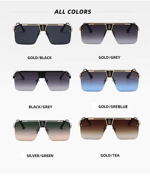 Lunettes de soleil classiques pour hommes et femmes, nouveau Design de lunettes de mode, lunettes de conduite, UV400, lunettes de soleil de plage_voghion.com