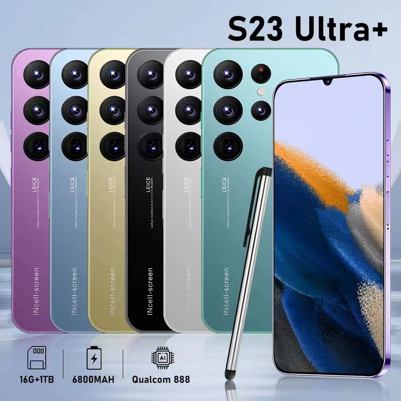 S23 Ultra Smartphone 16+1T Smartphone 7.3 Smartphone mit großem Bildschirm_voghion.com