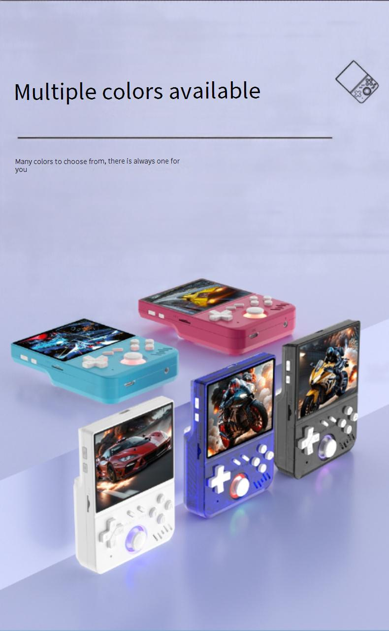 Video Game Consoles New Mymini Open Source Handheld Game Console Portable Retro Arcade Game Nostalgic 3d Dual System Handheld_voghion.com