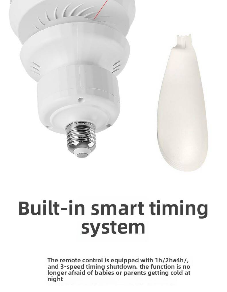 Smart Ceiling Fan With Led Light - 2-In-1 Remote Control Ultra Quiet 3 Speed Adjustable Easy Installation For Bedroom/Living Room_voghion.com