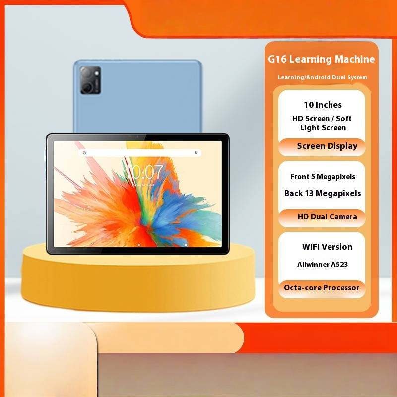 New 5G Kids Learning Tablet With Eye Protection - Preloaded English & School Courses HD IPS Screen_voghion.com