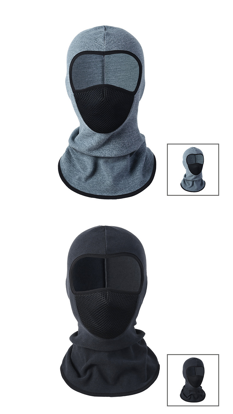 Sports Face Masks Windproof And Cold Proof Warm Headgear Men's Full Face Mask Motorcycle Motorcycle Riding Ice Silk Sunscreen Helmet Headgear Neckband_voghion.com