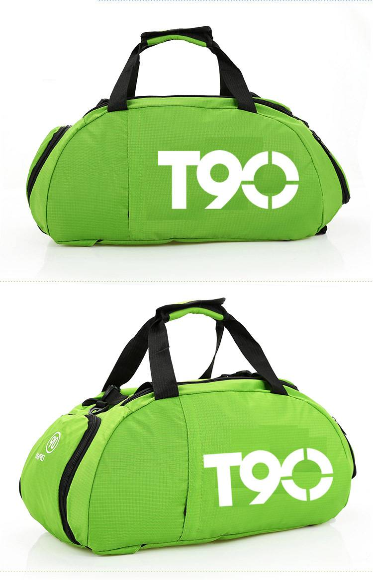 Borsa da palestra, borsa da viaggio per uomo e donna con grande capacità, tracolla singola e scomparto indipendente per le scarpe_voghion.com