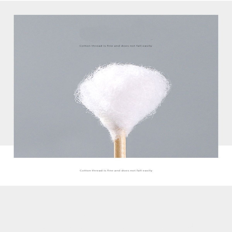 1 Box of double round tip cotton swabs Disposable cotton swabs Ear swabs Baby swabs Makeup remover Clean swabs Cotton swabs_voghion.com