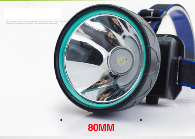 Long life LED headlight Strong yellow light night fishing light Rechargeable long range flashlight t6 headlight_voghion.com