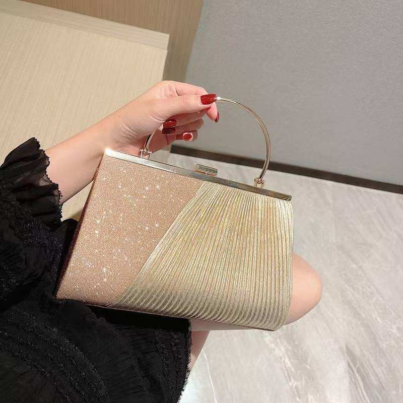 Neue funkelnde Bankett-Handtasche, Umhängetasche, Abendtasche, KTV-Party-Abendessen-Tasche, Prominente, große Kapazität, Damentasche_voghion.com