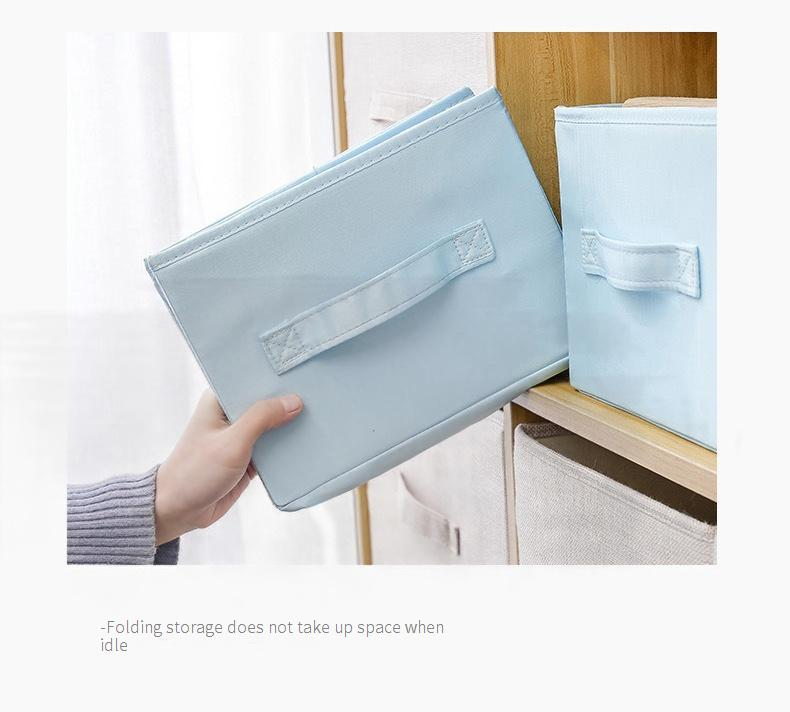 Aufbewahrung Kleiderschrank Aufbewahrungsbox Faltbare Stoffbox Aufbewahrungsbox Korb Schrank Baby Kleidung Box_voghion.com