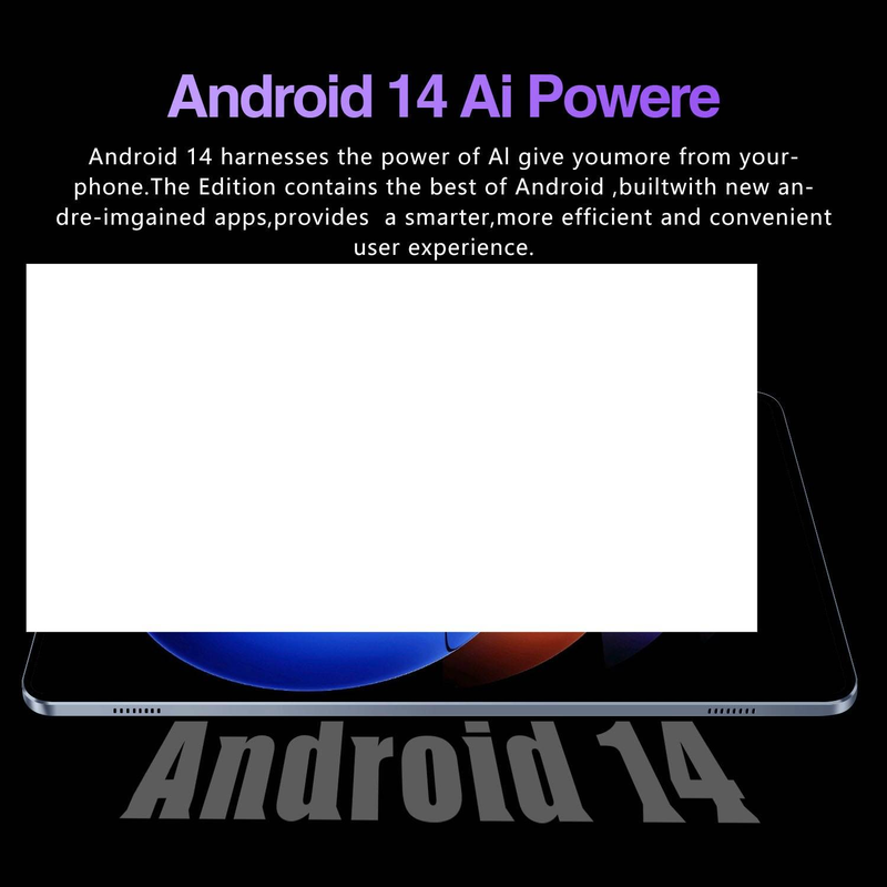 10,1-Zoll-Android-Tablet mit 4G LTE, 512 GB Speicher, 2400-MP-Kamera und 9-Stunden-Akku – Dual-SIM, GPS, Retina-Display_voghion.com