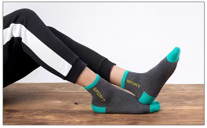 Men's Performance Running Socks – Moisture-Wicking, Anti-Odor & Cushioned For Sports & Daily Wear_voghion.com