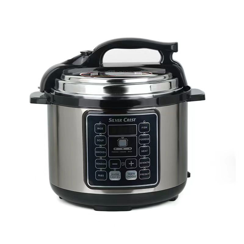 6L automātiska mājas daudzfunkciju viedā spiediena plīts, tvaika, sautējuma, rīsu, elektriskā rīsu plīts_voghion.com