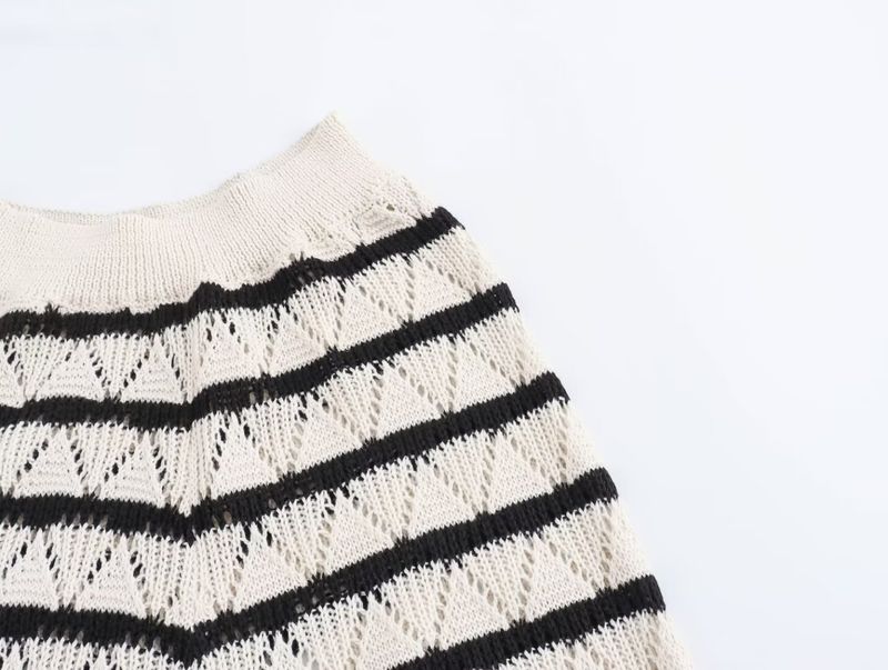 Damen Summer 2024 neit Set mat Hosen a Pullover-Top_voghion.com