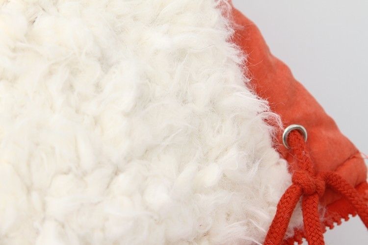 2023 frauen Neue Herbst und Winter Koreanischen Stil Große Tasche Baumwolle Mantel Kordelzug Taille Sherpa Samt Verdickt Revers Parka_voghion.com