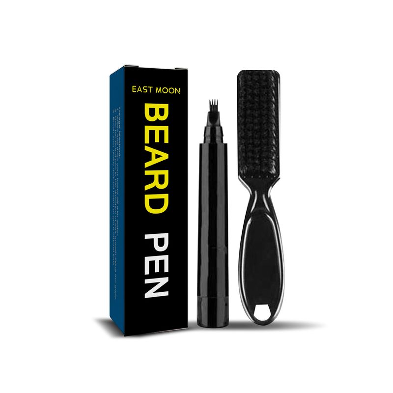East Moon Men's Waterproof Brush Beard Shape Filling Pen_voghion.com