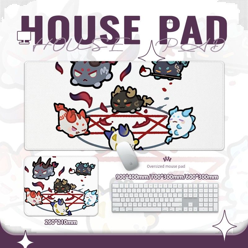 Yenilmez Kalite Yarının Gemisi Sevimli Küçük Ejderha Mouse Pad Yıkanabilir Kalınlaştırılmış Overlok Öğrenci Partisi Yurt Ofisi Özel Masaüstü_voghion.com