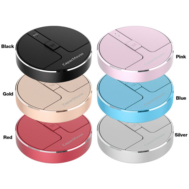 Drahtlose Mäuse 3 Einstellbare DPI Mini Kapazitive Tragbare Stille Maus Wiederaufladbare Mit USB Receiv Für Laptop PC_voghion.com
