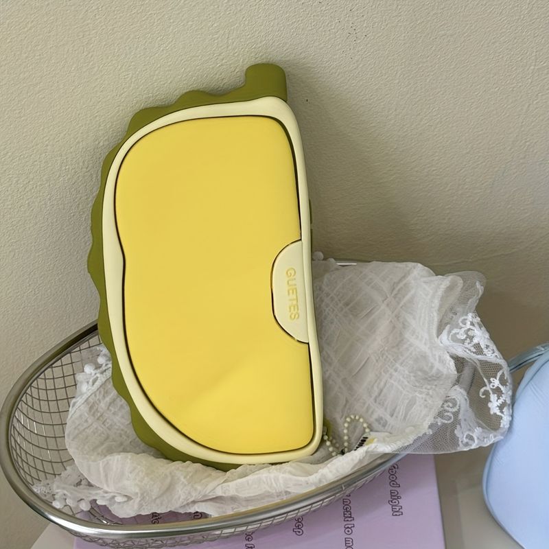 Flip-Cover 3D Durian-Shaped Case For 15 Pro Max, Anti-Drop, Creative Lens, Full Coverage Soft Case Compatible With For 13/14/15 Models_voghion.com