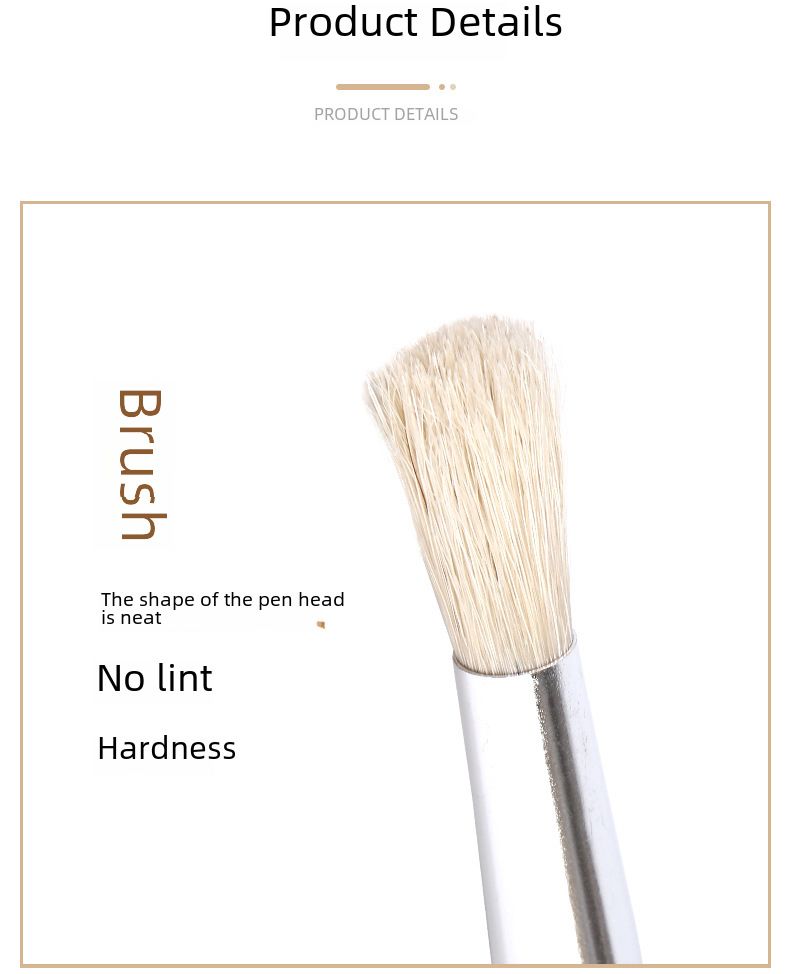 Pinceau transfrontalier pour enfants, stylo graffiti DIY, 4 têtes rondes, poils de porc, peinture à l'huile, acrylique, gouache, stylo aquarelle, fabricants en gros_voghion.com