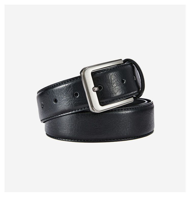 New Men's Belt Paul Leather Needle Buckle Belt Retro Casual Versatile Youth Handmade Belt Jeans Belt_voghion.com