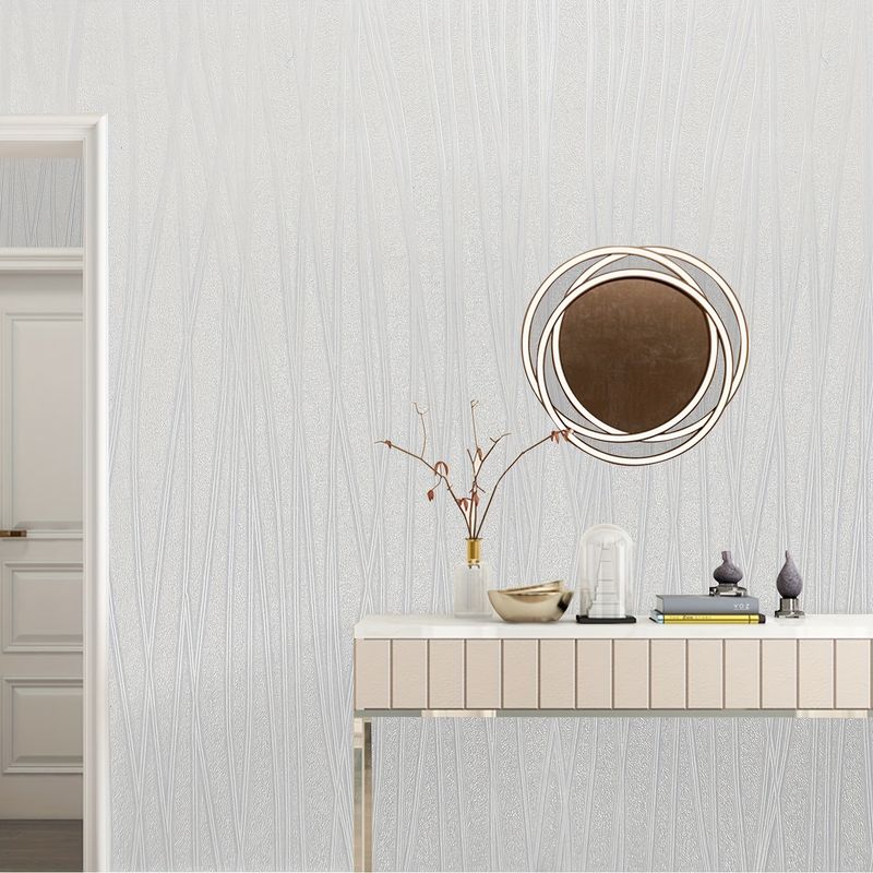 Neu Tapete Neue Weiß Gestreiften Schlafzimmer Wohnzimmer Abnehmbare Dekorative_voghion.com