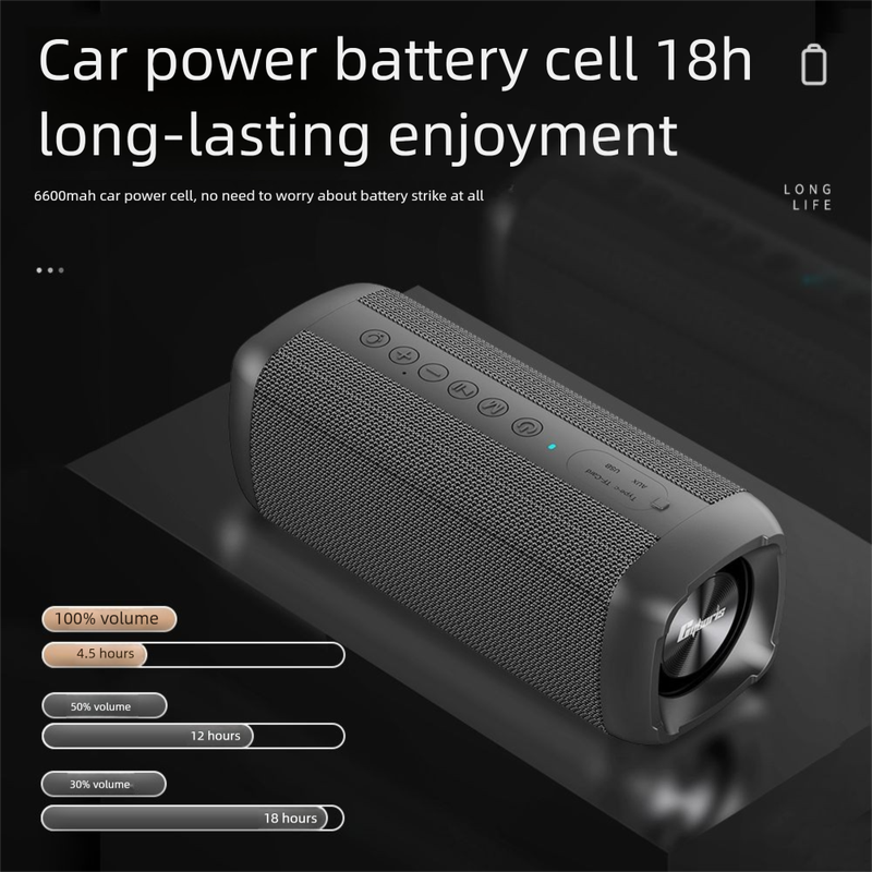 Altavoz Bluetooth inalámbrico portátil con volumen, sonido envolvente de alta calidad para el hogar, altavoces duales, sistema de sonido supergraves de 60 W_voghion.com