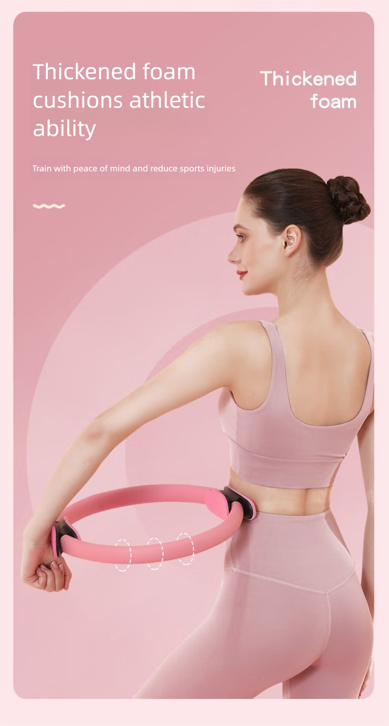 Pilates Loop Pelvic Floor Magic Ring Thigh Waist Training Yoga Aid Fat Reduction Slimming Leg Men's_voghion.com