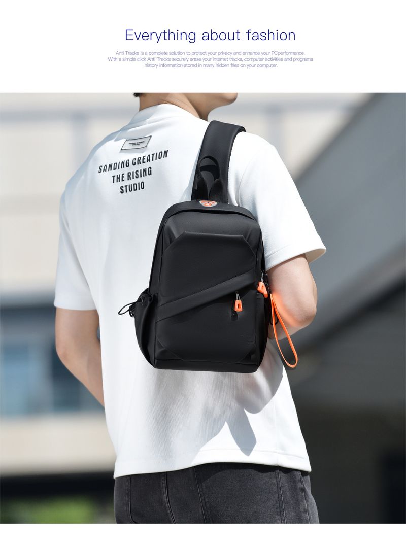 Borsa a tracolla singola casual da uomo, borsa a tracolla per pendolari, borsa da viaggio portatile, impermeabile, in pelle_voghion.com