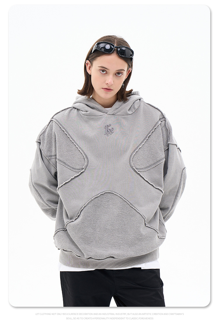 MERCURY FGSS Herenkleding | 2024 Herfst/Winter Nieuw Modemerk Gepersonaliseerd Achteruit Auto Ontwerp Ambacht Effen Kleur High Street_voghion.com