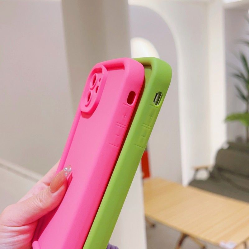 Short Strap Frosted Case For iPhone 15 13 14 Pro 12 11 15Pro 13Pro Plus X XS Max Crossbody Neck Lanyard Soft TPU Matte_voghion.com