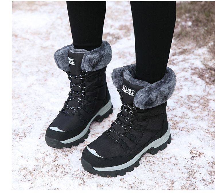 Stivali da neve da donna più venduti, scarpe da trekking alte per esterni_voghion.com