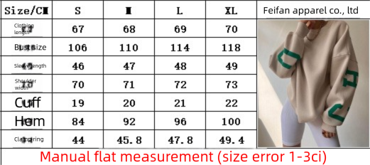 2022 Moda femminile europea e americana transfrontaliera casual elegante stampato spesso versatile manica lunga_voghion.com