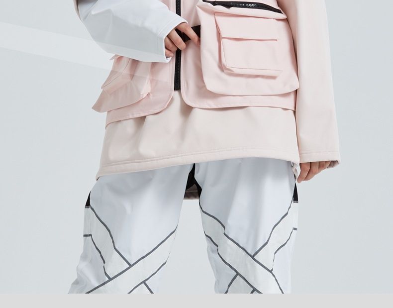 001 New Vest For Men Women, Water-Resistant, Warm, Multi-Pocket, Single And Double Board Ski Jacket, Sweatshirt Outerwear_voghion.com