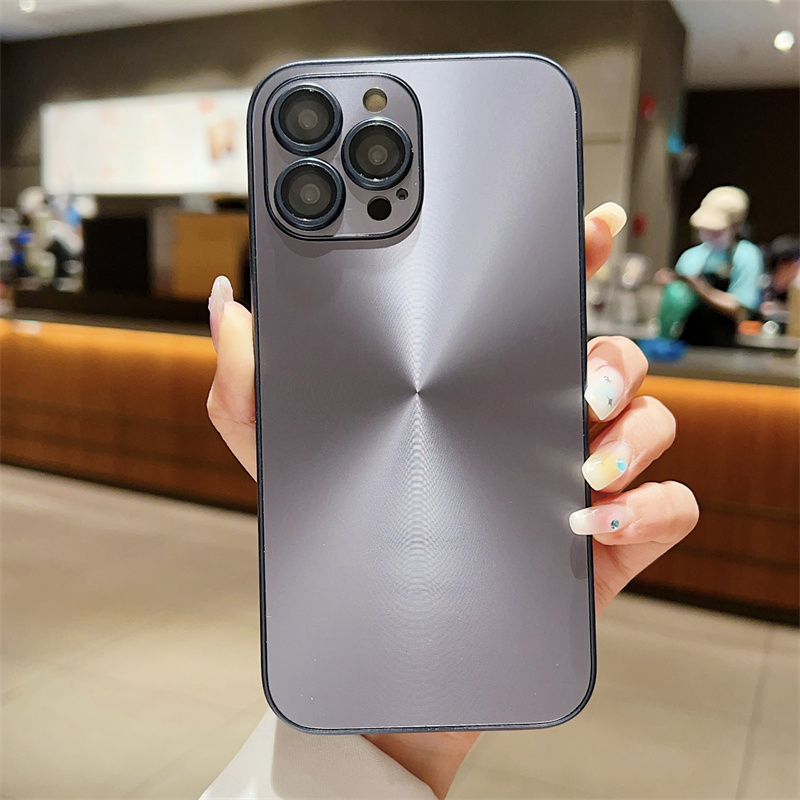 CD Pattern Reflective Phone Case For iPhone 15 13 12 14 Plus 11 Pro Max Hard PC Back Cover_voghion.com