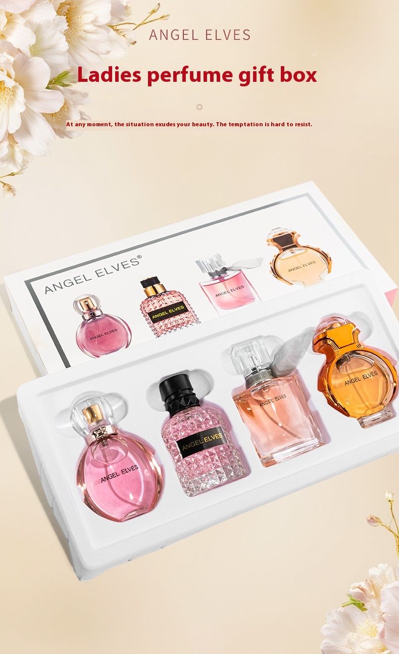 Parfym Långvarig Kvinna Blommig 4-delad Box Lady Of Adventures Förgylld Shaohua Vackert liv Utrikeshandel Best Buy_voghion.com