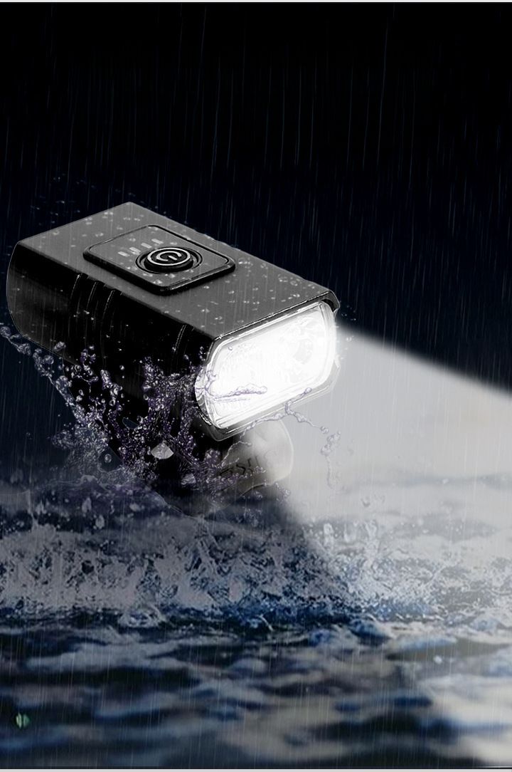 Set di accessori per bici da strada e mountain bike, con torcia frontale ad alta luminosità in lega di alluminio per bicicletta_voghion.com